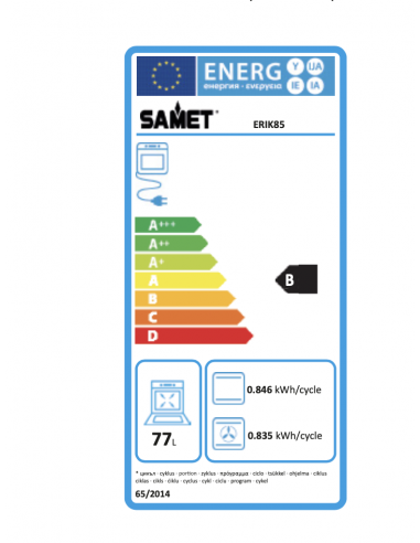 Forno incasso multifunzione nero...