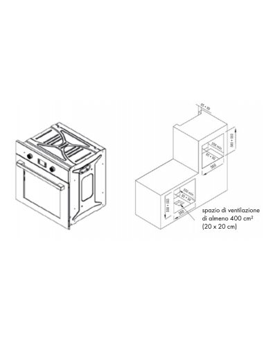 Forno multifunzione incasso colore...