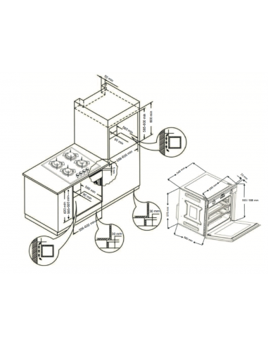 Forno da incasso multifunzione classe...