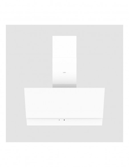 Cappa in vetro temperato colore bianco 90 cm - Estia90