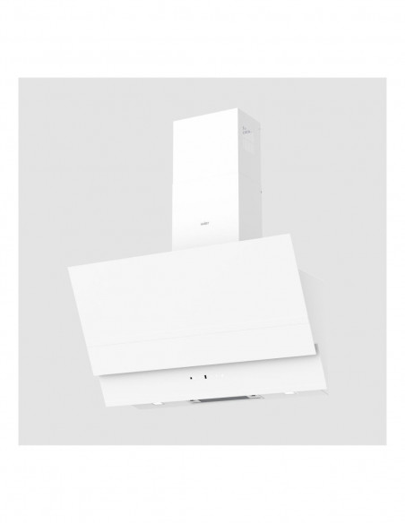 Cappa in vetro temperato colore bianco 90 cm - Estia90