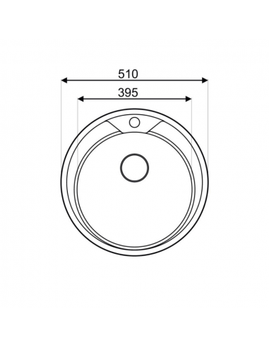 Lavello rotondo incasso per cucina...
