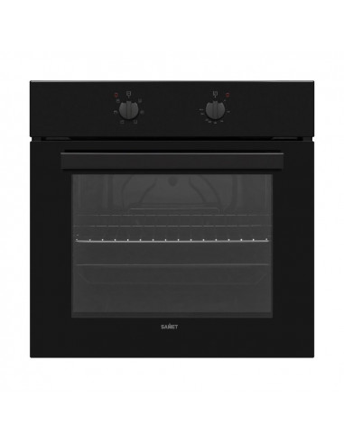Forno elettrico statico 2 manopole nero classe A - Samet Zeus2