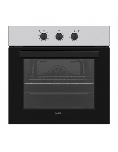 Forno elettrico multifunzione da incasso 3 manopole inox classe A - Samet Calliope