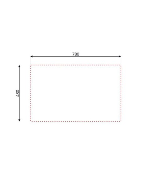 Lavello appoggio a 2 vasche acciaio inox 80x50 cm - N214