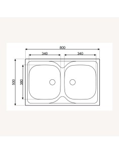 Lavello appoggio a 2 vasche... 2