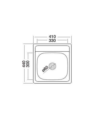 Lavello cucina incasso monovasca...