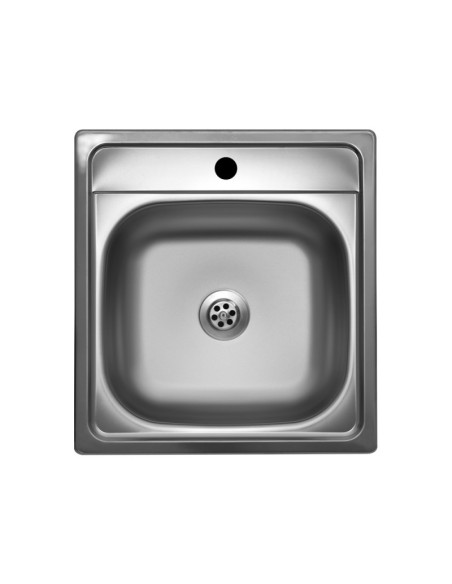 Lavello cucina incasso monovasca SA179 inox 41x44x15H