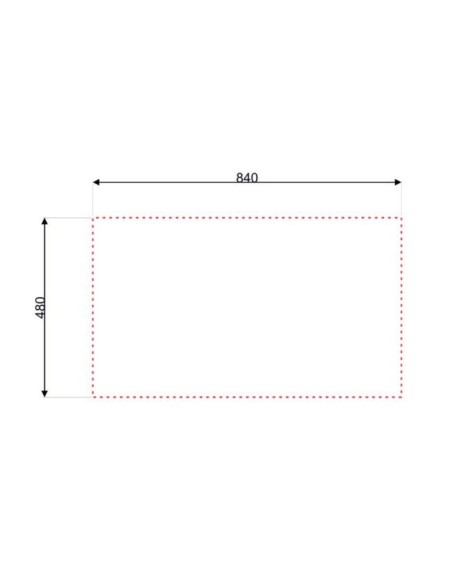 Lavello a incasso 86x50 cm destro - Samet SA278