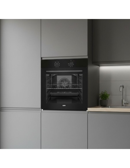 Forno statico Calliope8F 2 manopole colore nero classe A+