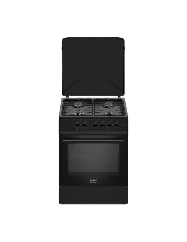 Cucina a Gas Tremiti 60x60 cm Nera...