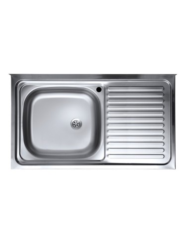 Lavello appoggio SA9050 1 vasca con...