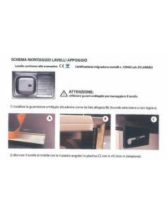 Lavello appoggio SA9050 1... 2