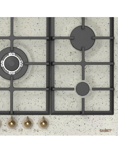 Piano cottura gas 5 fuochi colore...