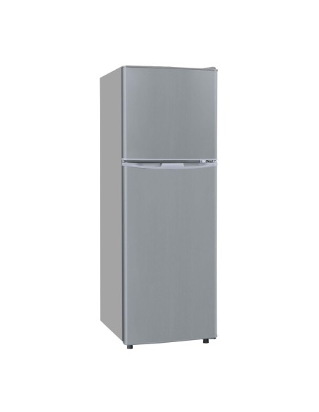 Frigorifero doppia porta colore inox 140L - Onice