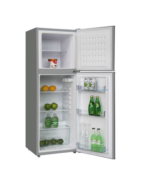 Frigorifero doppia porta colore inox 140L - Onice