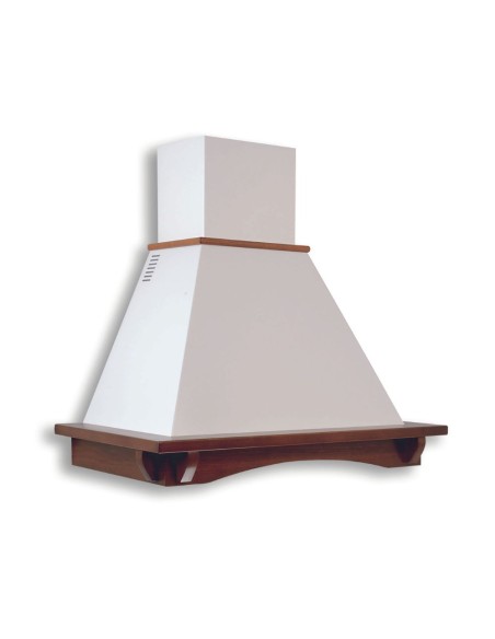 Cappa rustica angolare colore panna bucciato - Aosta105