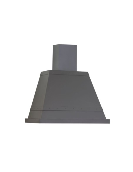 Cappa a parete colore piombo ghisa 90 cm - Costanza