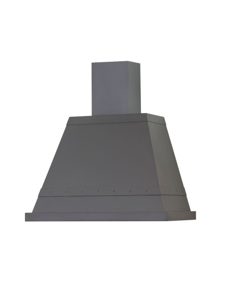Cappa a parete colore piombo ghisa 120 cm - Costanza