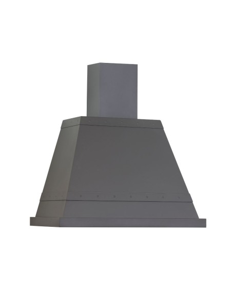 Cappa a parete colore piombo ghisa 120 cm - Costanza