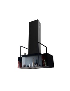 Cappa a isola nera 90 cm -... 2