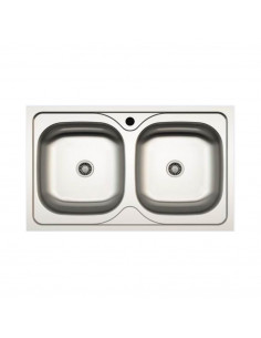 Lavello cucina a 2 vasche...