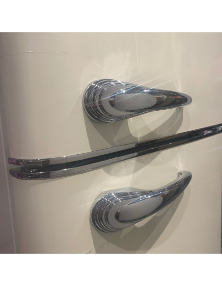 Frigorifero combinato Maremma crema