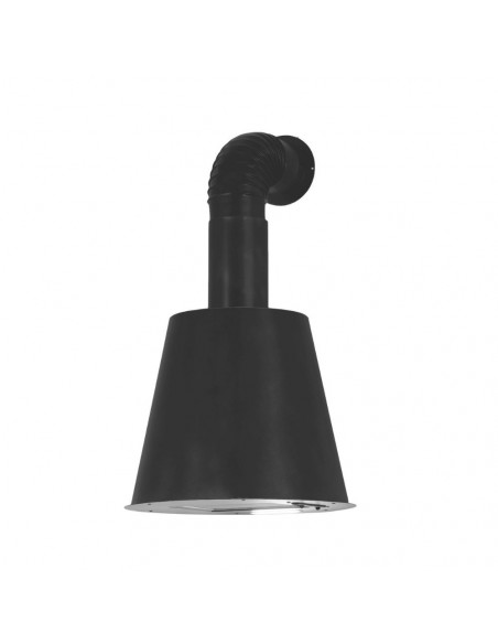 Cappa a parete Retro antracite