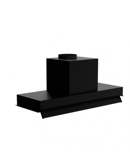 Cappa sottopensile 90 cm colore nero - KRIPTO90