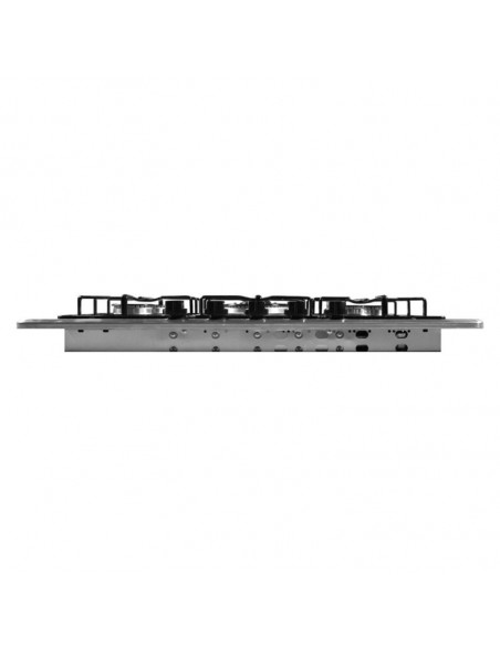 Piano cottura gas in acciaio inox 5 fuochi - Ercole70