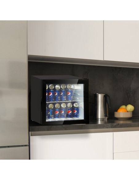 Cantinetta per bibite nera defrost 46 litri - Cantina52