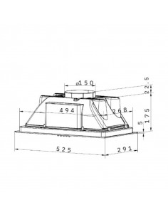 Gruppo cappa incasso colore...